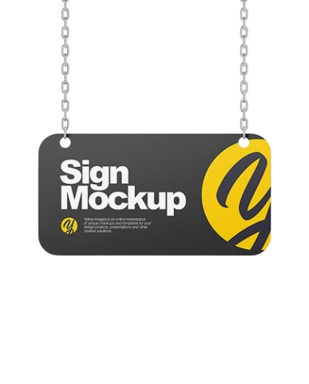 sign w chain mockup free download images high quality png jpg 59512 removebg preview